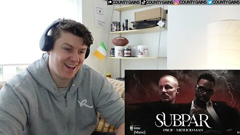 PROF - Subpar feat. Method Man | IRISH REACTION | METHOD MAN TOP 5!