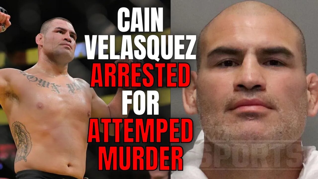 UFC Legend Cain Velasquez ARRESTED For Attempted Murder After Alleged Shooting