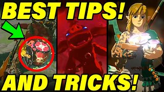 BEST BEGINNER TIPS & TRICKS FOR ZELDA TEARS OF THE KINGDOM! Legend of Zelda TOTK Gameplay Guide