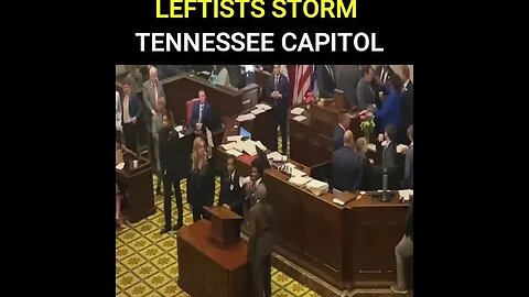 BREAKING LEFTISTS STORM TENNESSEE CAPITOL