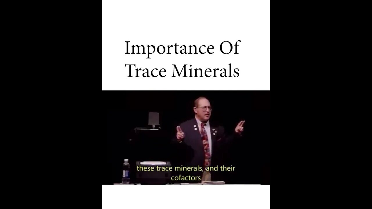 Importance Of Trace Minerals #shorts