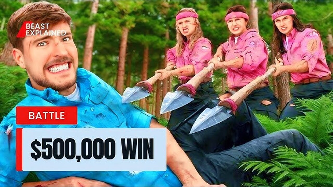 Man vs wild by Mr beast