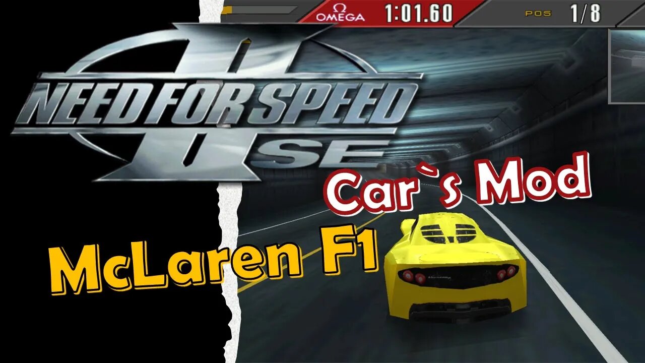 NFS II SE - Verok's Patch - McLaren F1 - texture mod by bug110, NESCAFE, HotIcedCoffee