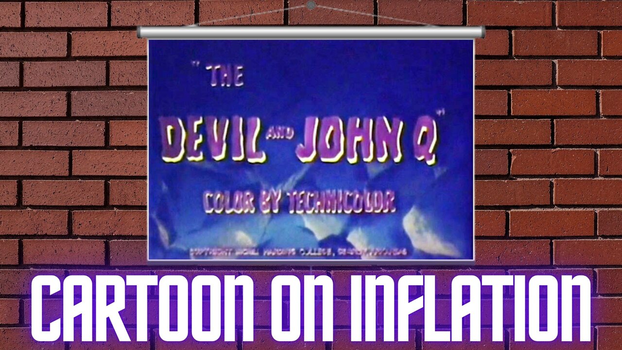 Devil and John Q (1952 Cartoon on Inflation)