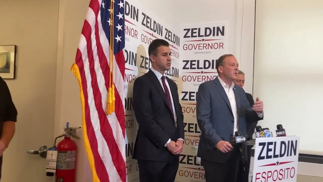 The @leezeldin Cashless Bail Press Conference in Manhattan New York 7/25/2022