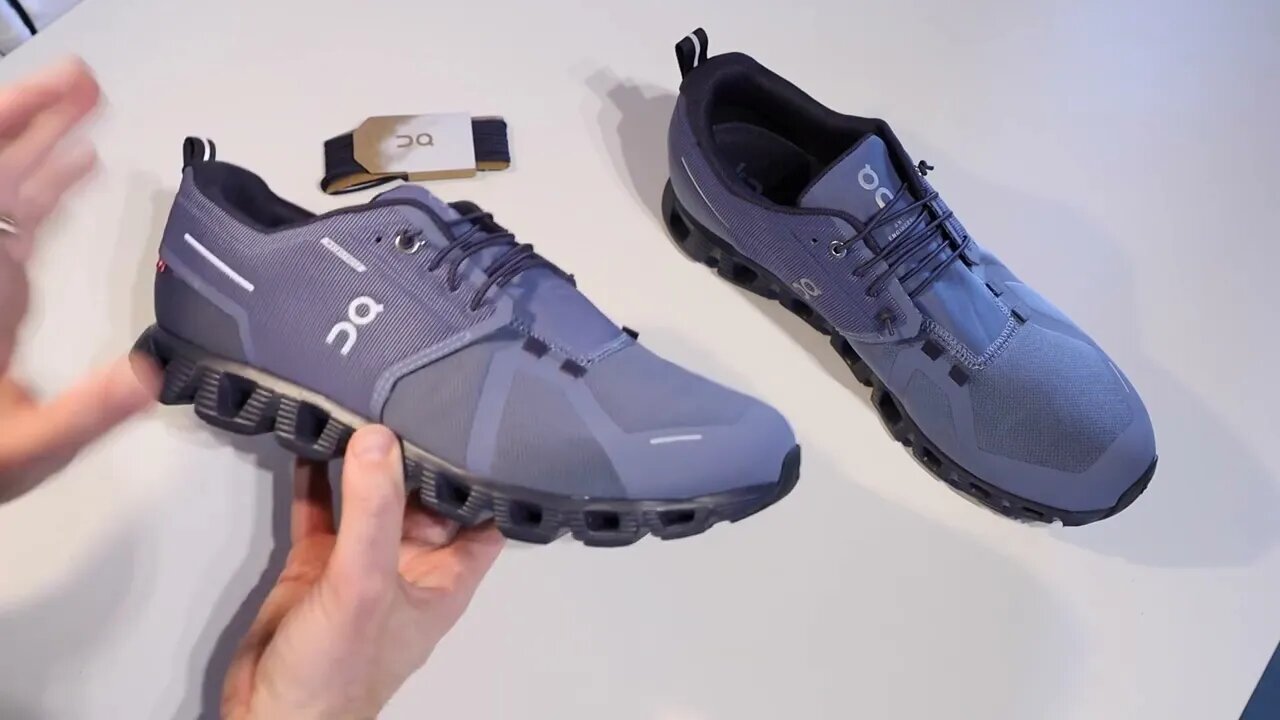 On Cloud 5 Mens Waterproof Shoes Metal/Navy First Impressions and Review