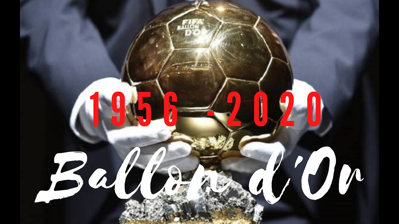 Ballon d'Or 1956 - 2020 - Bar chart race