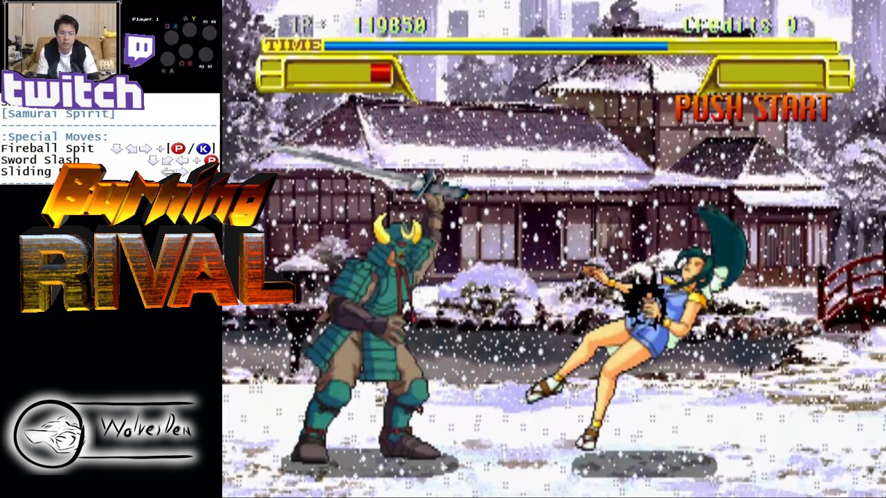 (MAME) Burning Rival - 05 - Shingen - Lv 13 - let's jump1 lv