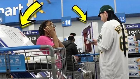 Being Rude to People Then Paying For All Their Groceries!