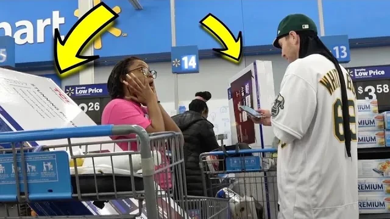 Being Rude to People Then Paying For All Their Groceries!