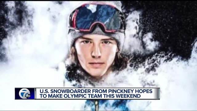 US snowboarder from Pinckney hope to make Olympic team this weekend