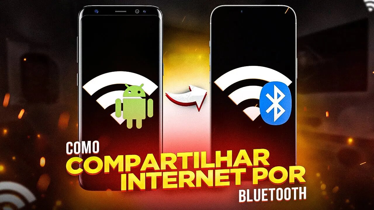 Como COMPARTILHAR INTERNET por BLUETOOTH no ANDROID (ÚNICO MODO PARA DIVIDIR WIFI)