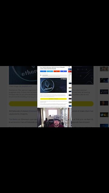 Crypto Bull Market? Ethereum's Shanghai Upgrade is Showing STRONG Results! 💪 #shorts