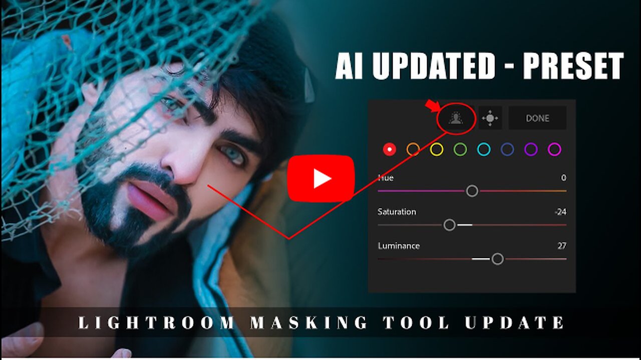 Lightroom AI Update Masking Tool || Best Lightroom Presets Setting By SR Editing Zone