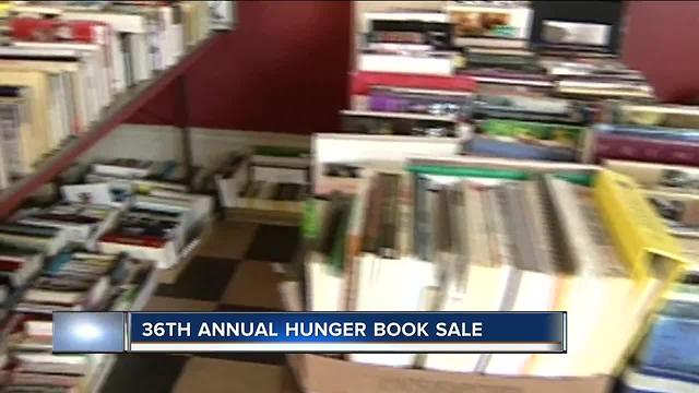 36th annual Hunger Book Sale is this week