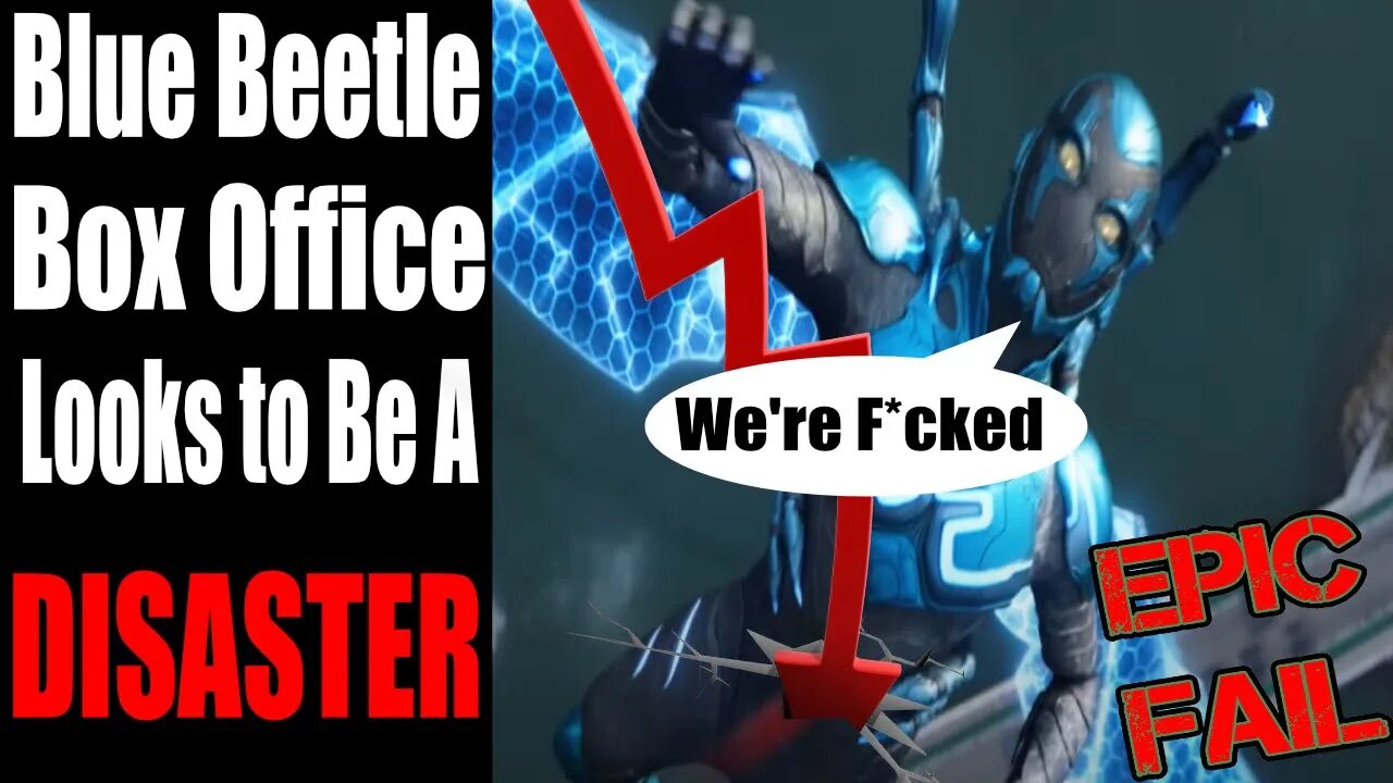 Blue Beetle Box Office Predictions are a DISASTER For Warner Bros!