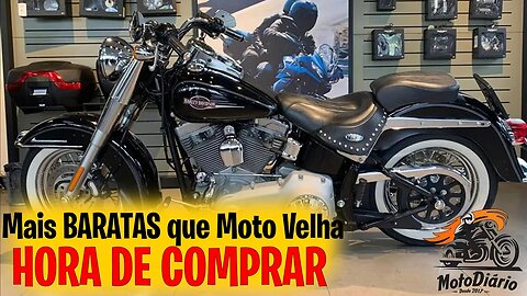 5 Harley Davidson MAIS BARATAS QUE MOTO CUSTOM VELHA Mad Max 😮😮🤔🤔