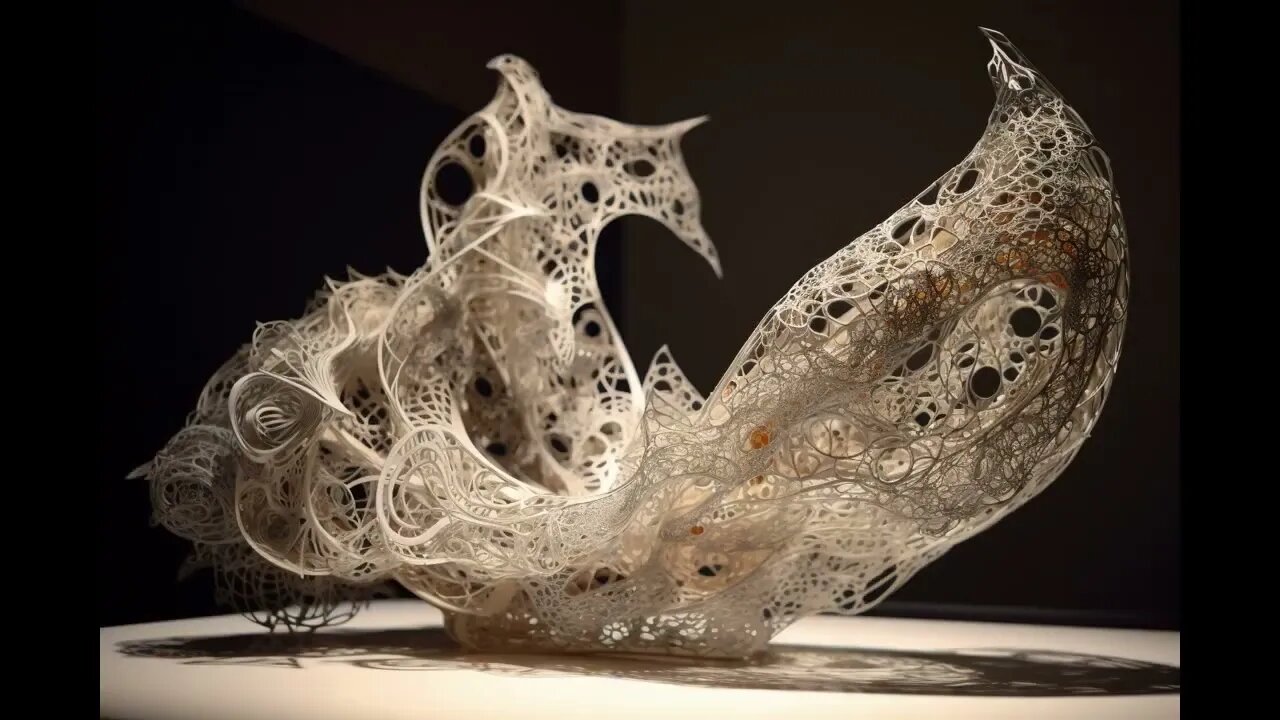 10 Hours of Fractal Mathematical AI Art set to white noise.