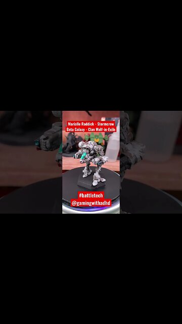 Gaming with ADHD Miniature Showcase 127 #shorts