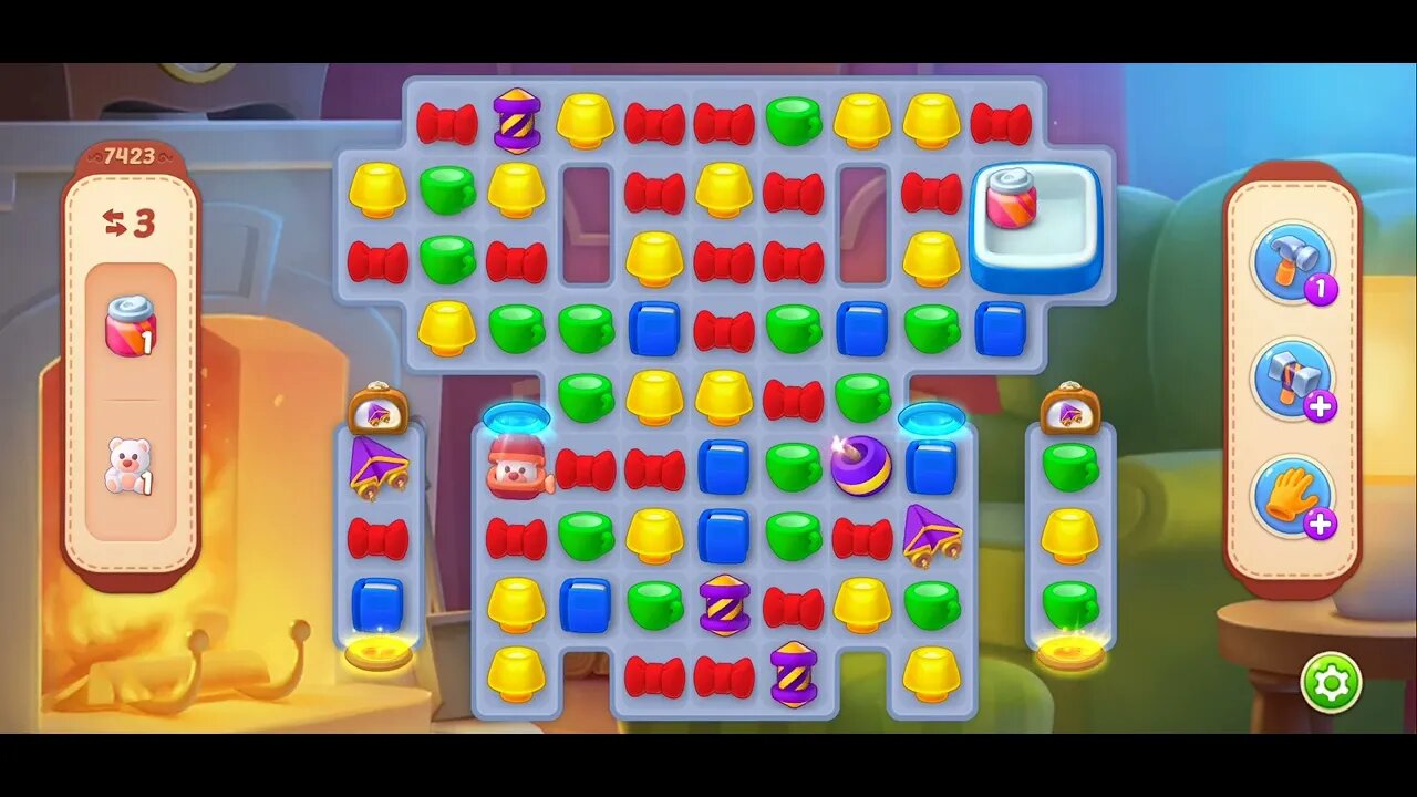 Playrix Homescapes Gameplay Walkthrough Level 7423