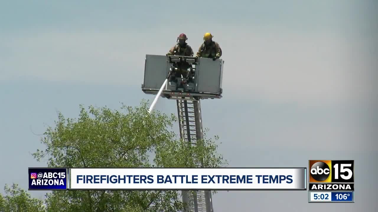 Valley firefighters busy as summer heat kicks in