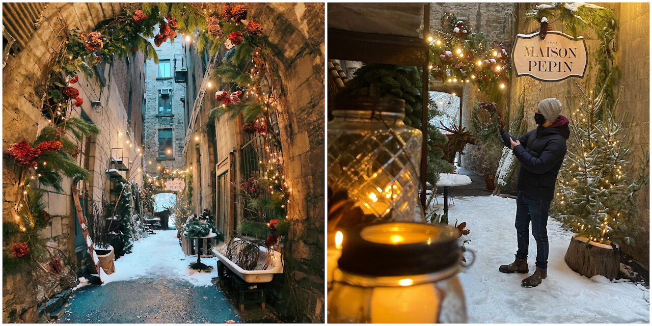 This Enchanted Christmas Alley Is Now Open In Montreal (VIDEO)