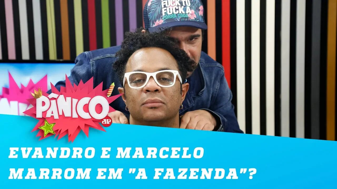 Evandro Santo e Marcelo Marrom em "A Fazenda"? Será?