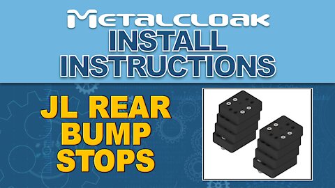 How to Install: JL Wrangler Rear Adjustable Bump Stops