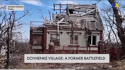 Russian Destroyed Village in the Kharkiv region returns to normal