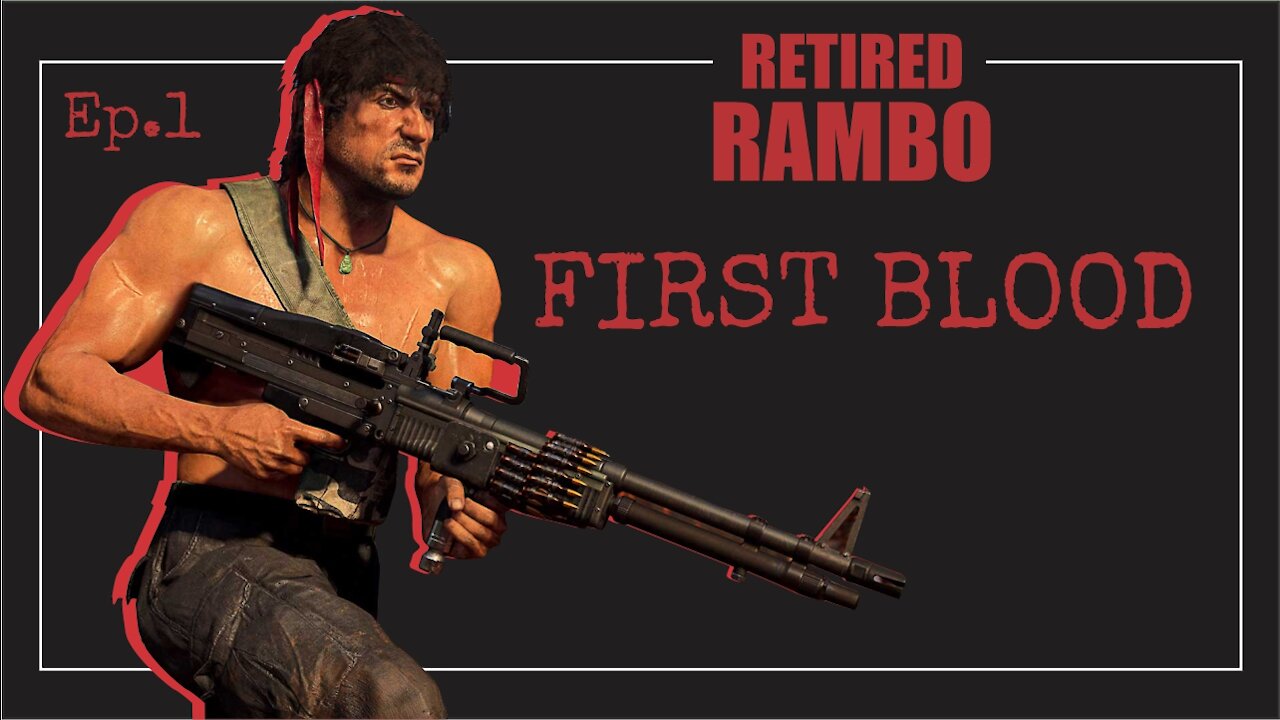 FIRST BLOOD - EP1 || Call Of Duty Mobile Game play - RETIRED RAMBO IN BATTLE ROYAL