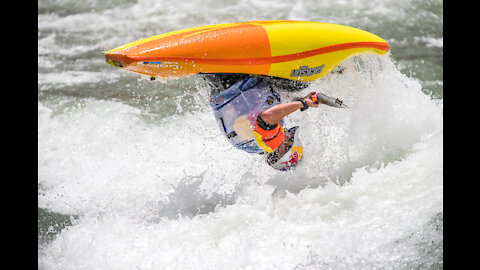 Watch what happens When Waves comes to this guy "Instantly"