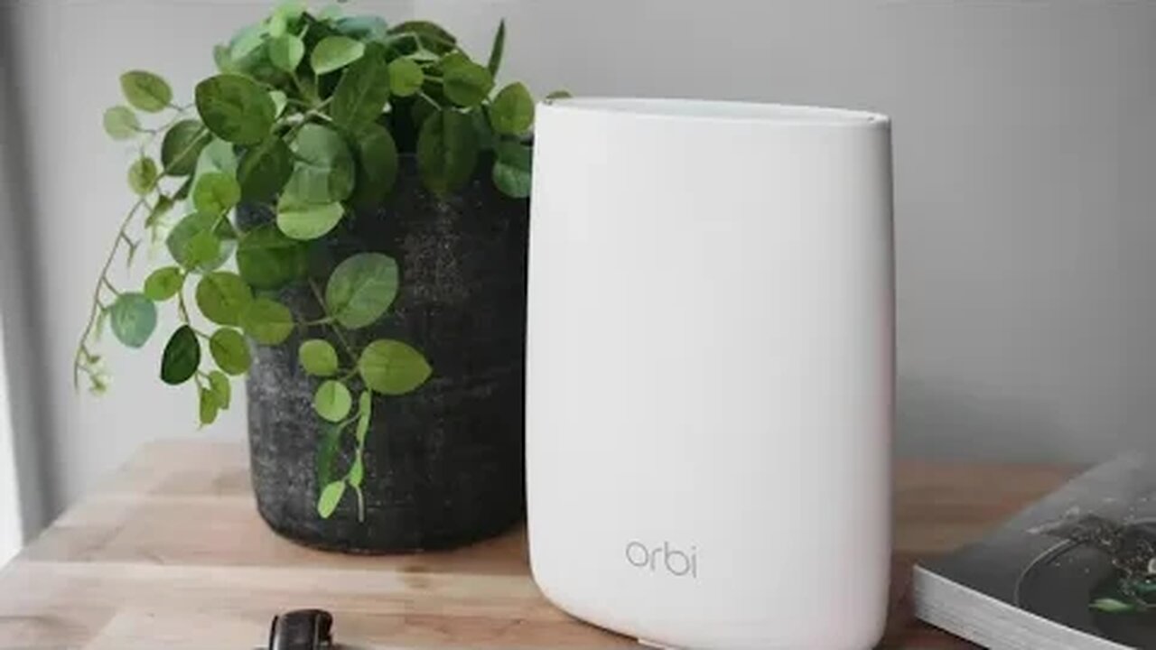 NETGEAR Orbi Tri band Whole Home Mesh WiFi System with 3Gbps Speed RBK50 – Router & Extender Replace