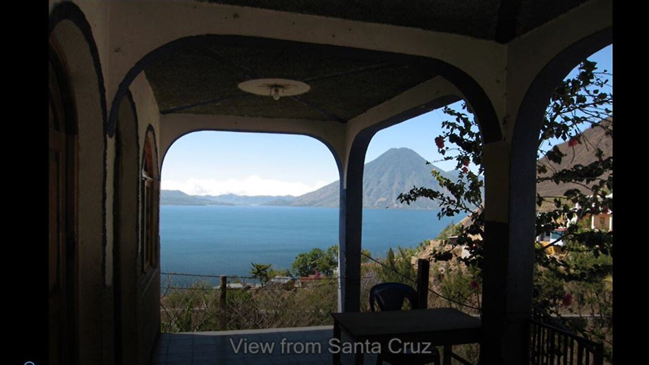 Taxi Ride from Santa Cruz, Lake Atitlan, Guatemala to the Dock