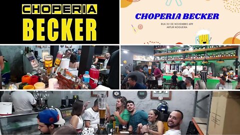 CHOPERIA BECKER - ARTUR NOGUEIRA SP