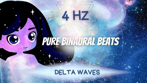 Pure Binaural Beats ⭐4 Hz Deep Delta Waves ⭐Regenerative medicine ⭐Sleep hygiene ⭐