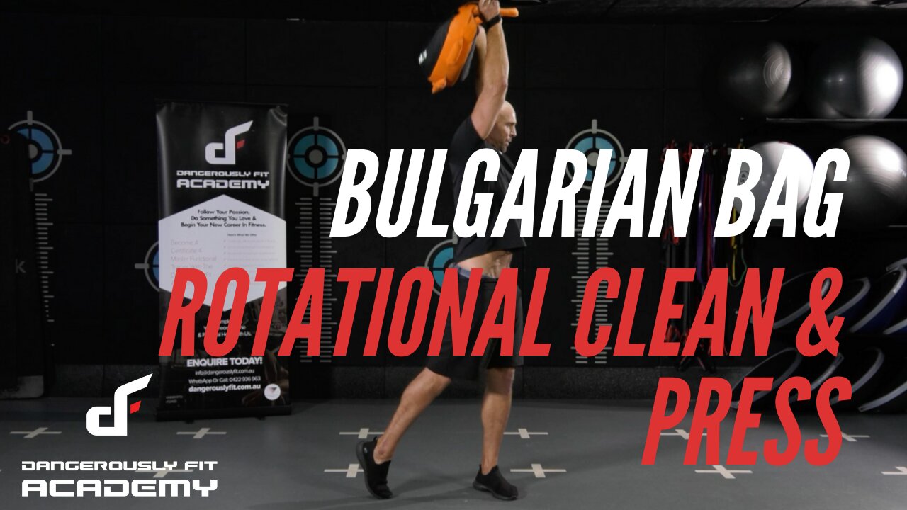 Bulgarian Bag Rotational Clean & Press DEMO