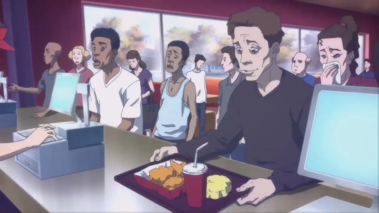 The Boondocks - "The Fried Chicken Flu" *Season 3 Episode 13* HD