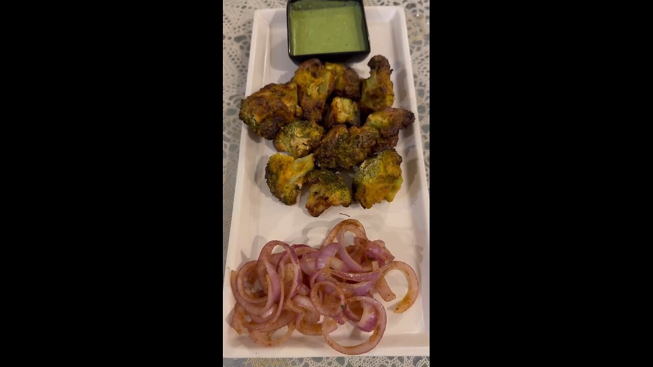 Tandoori malai brocoli