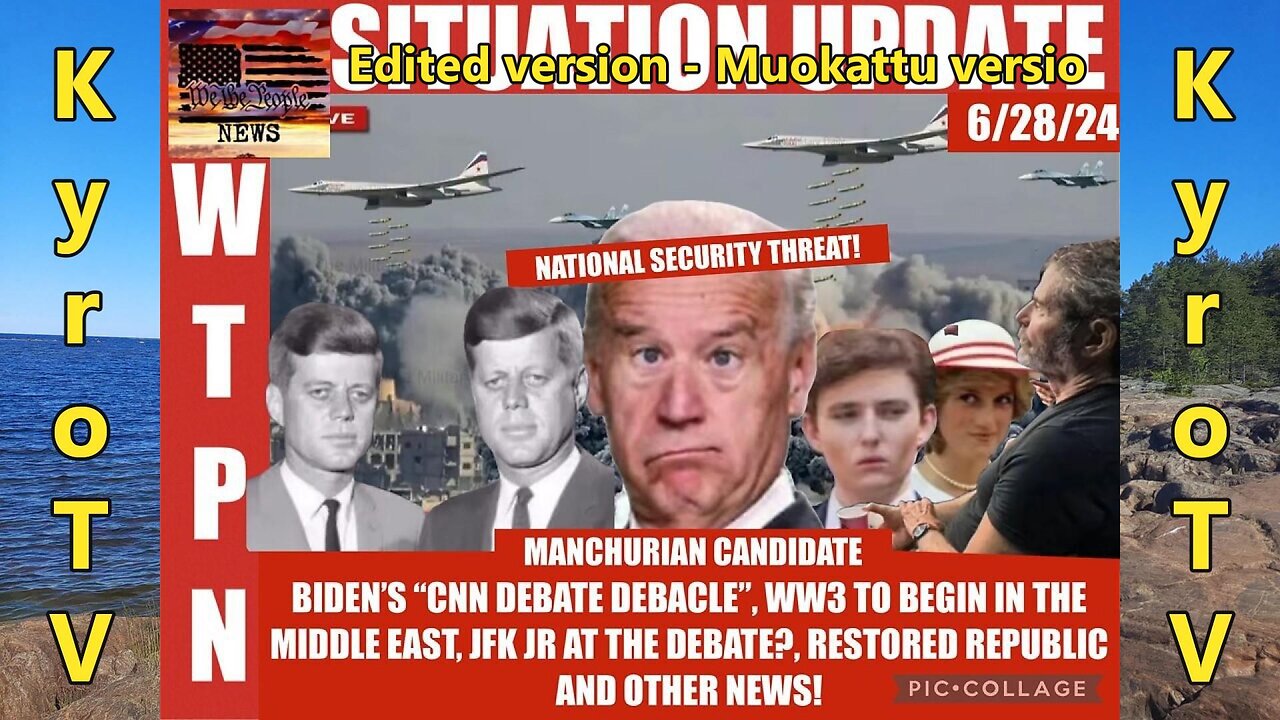 Situation Update - June 28, 2024 (edited version) (Swedish subtitles)