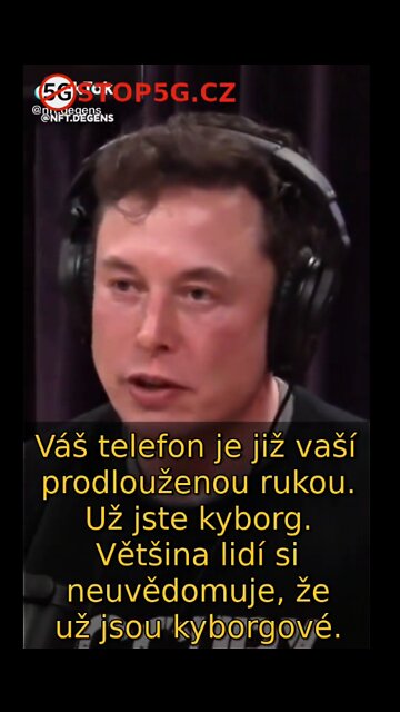 Elon Musk - Lide s Telefonem a Kybork