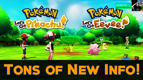 Pokemon Lets Go - TONS of New Info! (Battles, Trading, Online, Gyms, Co-op, & More)