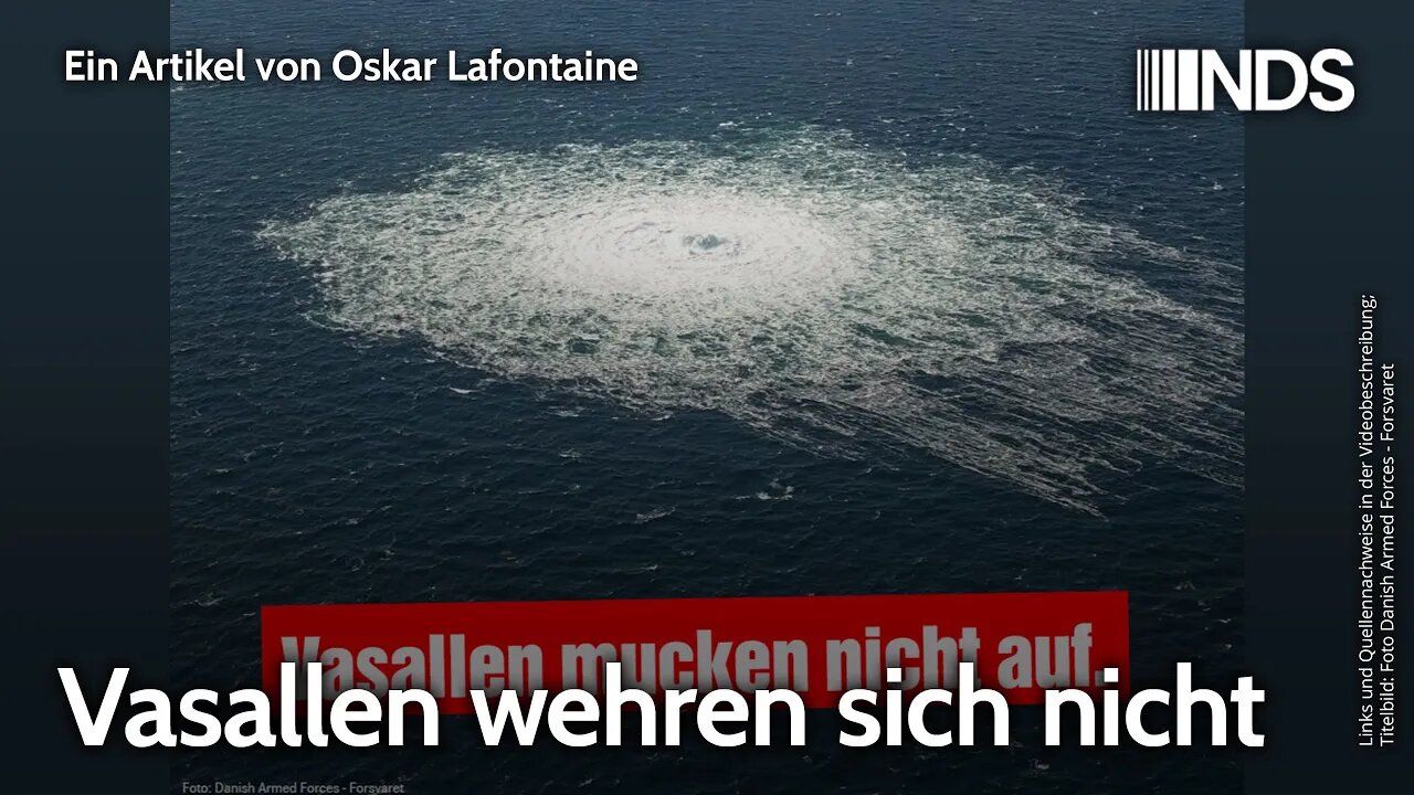 Vasallen wehren sich nicht | Oskar Lafontaine | NDS-Podcast