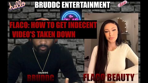 BRUDDC PODCAST Flaco explains what to do if someone has indecent images of you and is blackmailing U