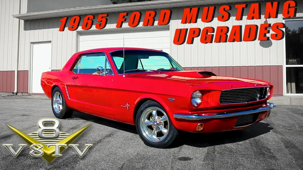 1965 Ford Mustang Fuel Injection Steering and Brake Upgrades at V8 Speed and Resto Shop