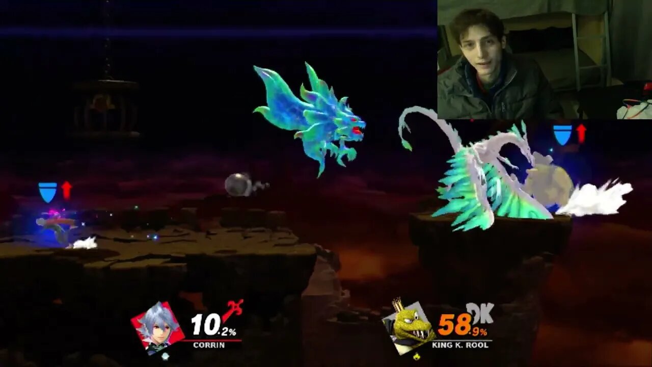 Corrin VS King K Rool On The Hardest Difficulty In A Super Smash Bros Ultimate Match