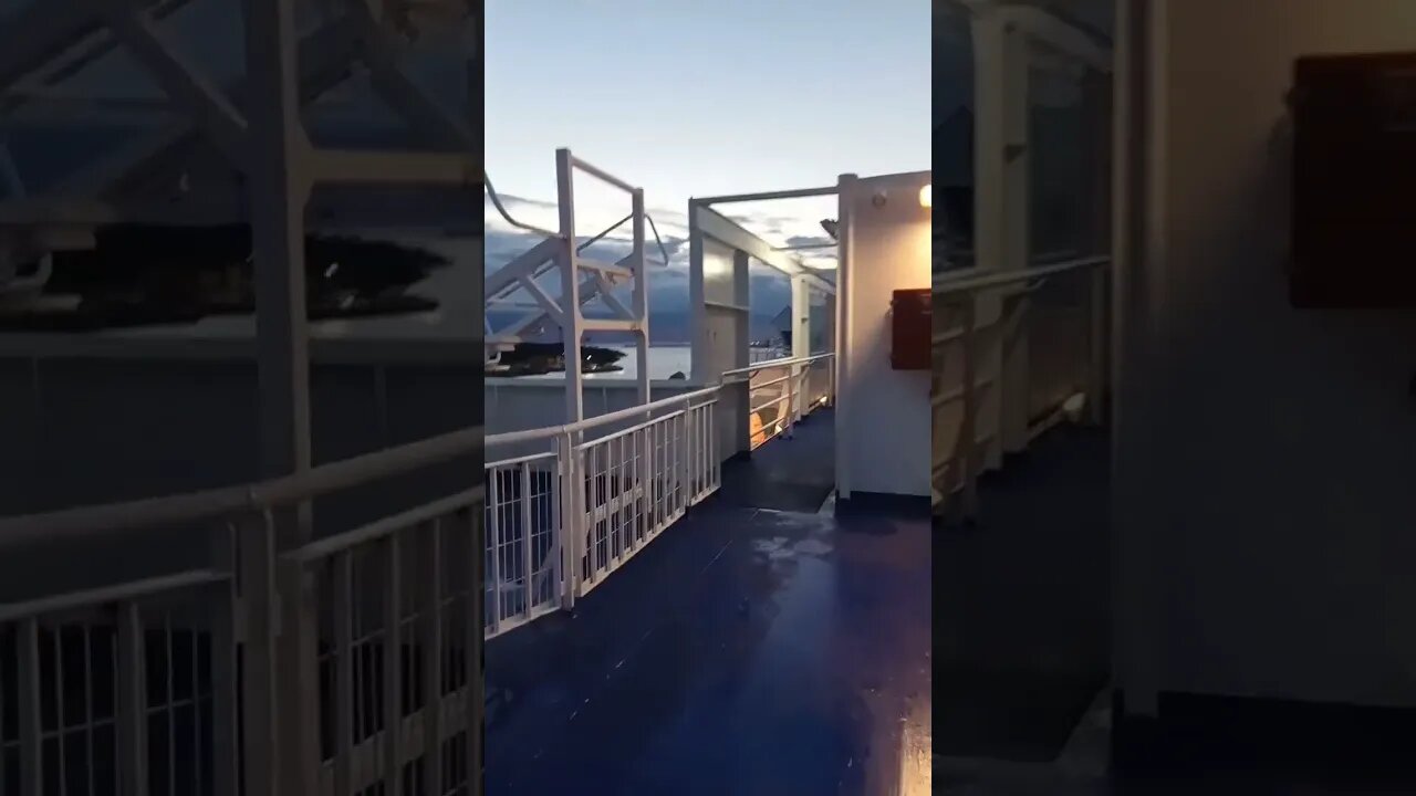 auf dem Deck der Fähre von Klaipeda nach Kiel #shorts #litauen #shortvideo