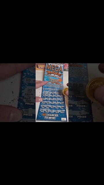 Massive Winning Lottery Ticket!