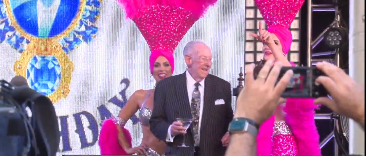 Downtown Las Vegas celebrates Oscar Goodman's 80th birthday