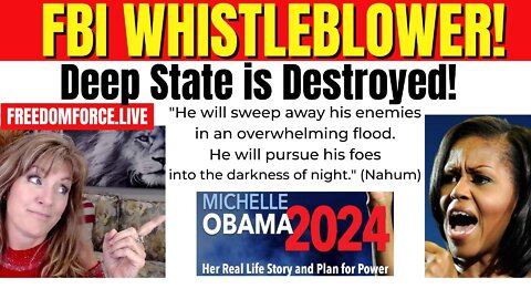 FBI Whistleblower, Destroy Deep State - Article 3, Obama 2024, 7-13-22