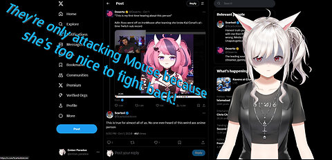 These attacks against Ironmouse are DISGUSTING! || Rev says desu react